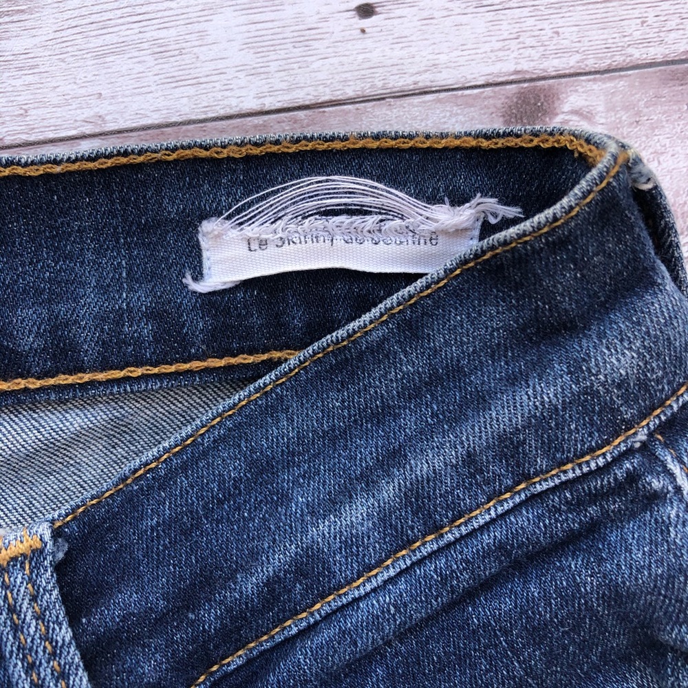 Frame Denim Jeans Le Skinny the Jeanne Sz 25 - Picture 10 of 11